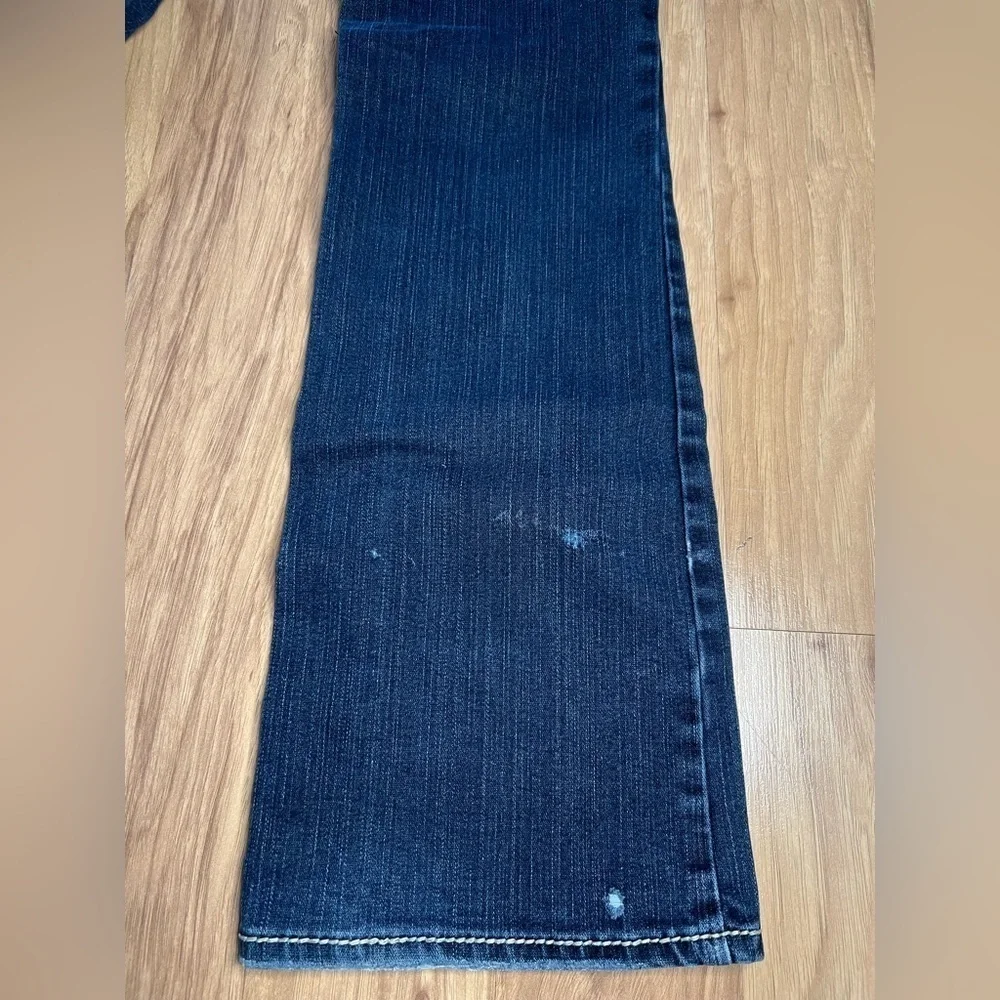 Silver Jeans Womens Aiko Boot Cut Blue Dark Wash Size 28